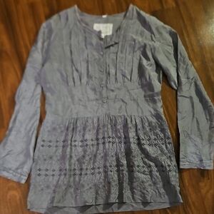 Vintage Johnny Was Silk Top - S